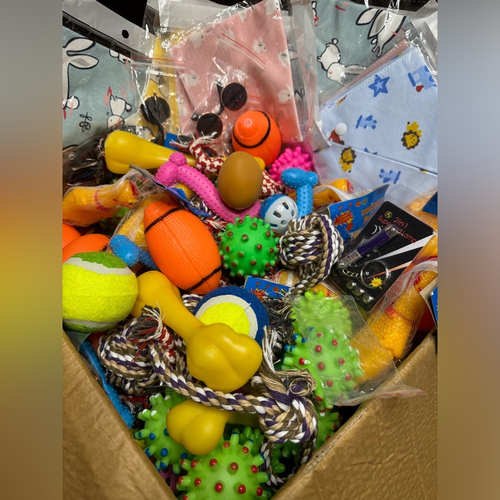 Unlisted dog/cat toys